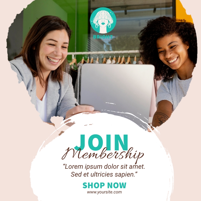 Fashion Membership Template PosterMyWall