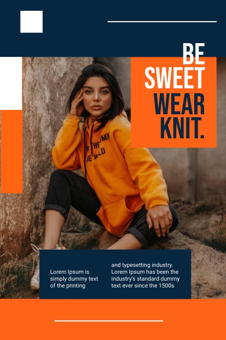 Fashion Model AD Template | PosterMyWall