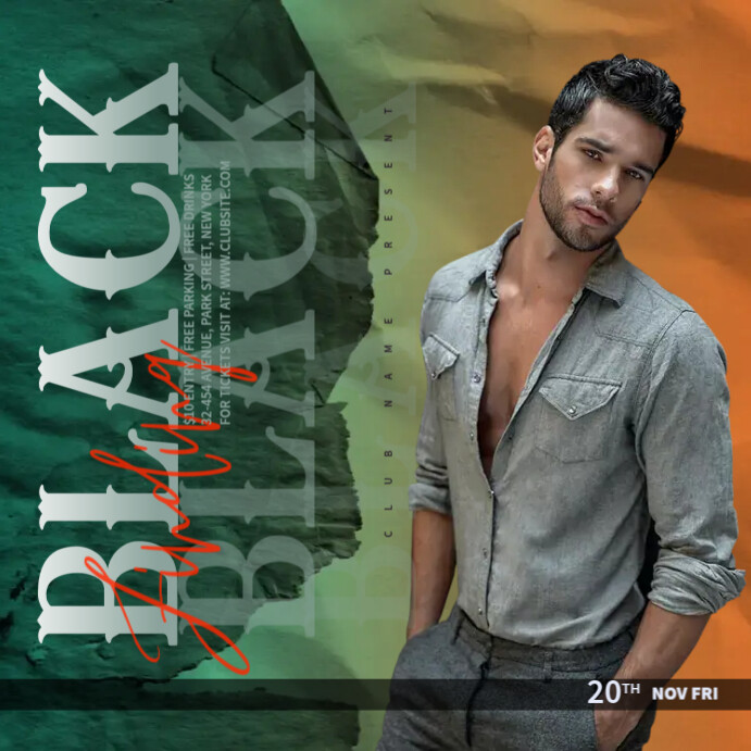 Fashion Model Ads Template | PosterMyWall