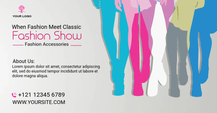 Copy of Fashion Models Facebook ad | PosterMyWall