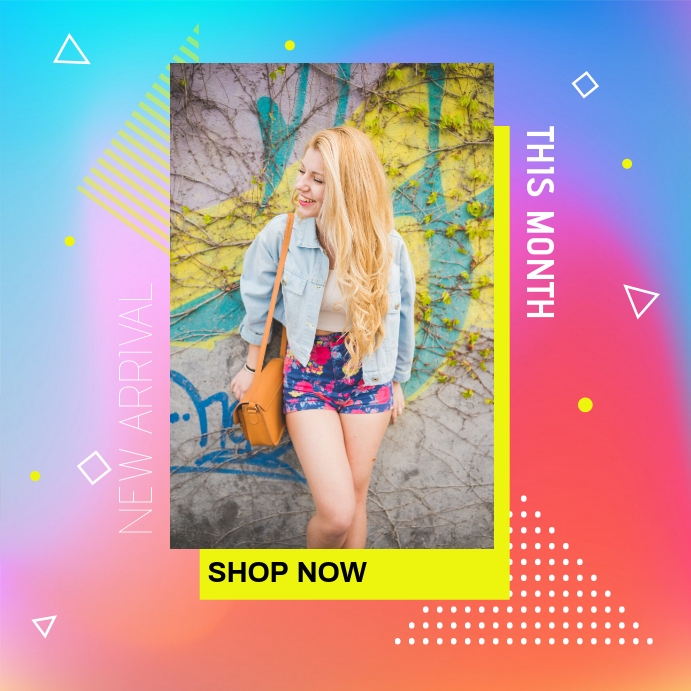 Fashion New Arrival Instagram Template Postermywall