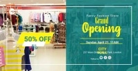 Fashion Outlet Opening Umkhangiso we-Facebook template