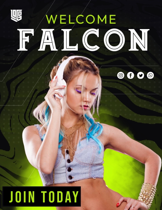 Fashion Rapper Flyers Template | PosterMyWall