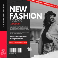 Fashion Release Pos Instagram template