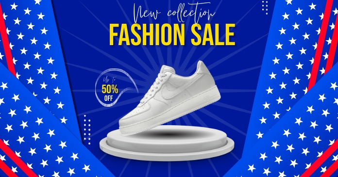 Fashion Sale Ads Gambar Bersama Facebook template