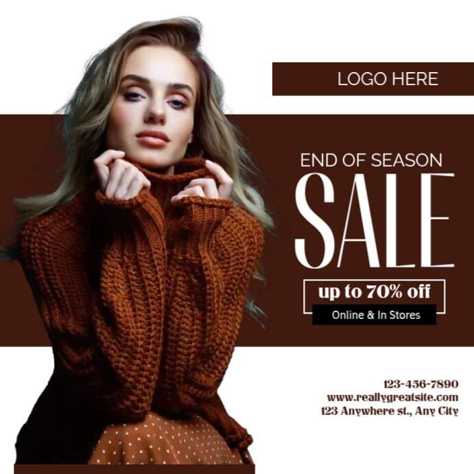 Price Ad Design Fashion Sale Ads Template | PosterMyWall