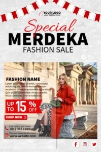 Fashion Sale Ads Poster template