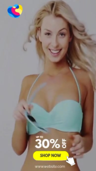 fashion sale Digital Display (9:16) template