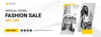 fashion sale Facebook Cover Photo template