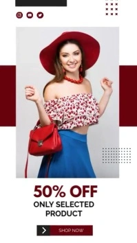 Fashion Sale Instagram Reel template