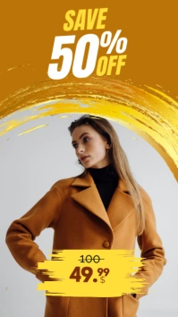 fashion sale Instagram Story template