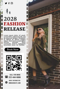 Fashion Model Poster Template | PosterMyWall