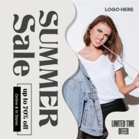 Fashion Sale Publicação no Instagram template