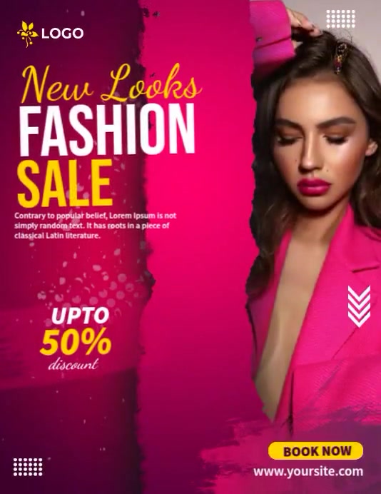 Fashion Sale Template PosterMyWall