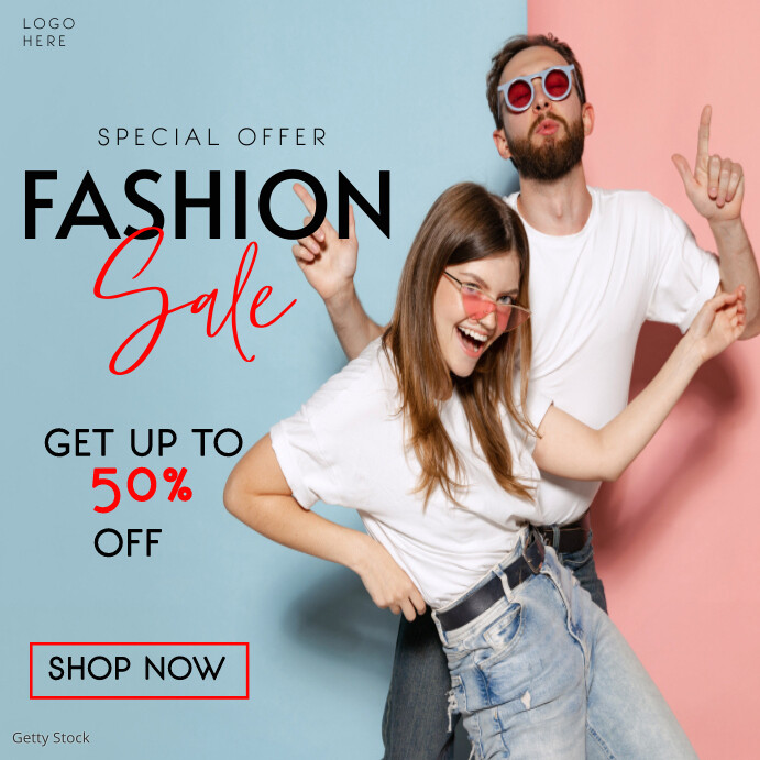 Fashion sale discount template | PosterMyWall