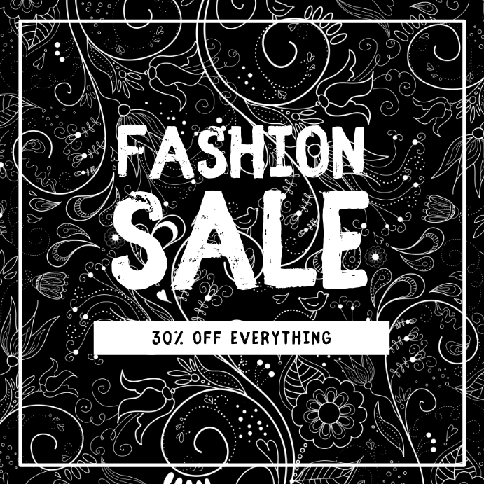 Fashion Sale Instagram Post Template PosterMyWall