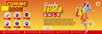 Fashion Sale LinkedIn Cover template