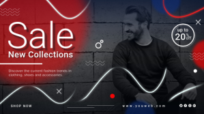 Fashion Sale Offer Twitter Post Banner Iphosti le-Twitter template