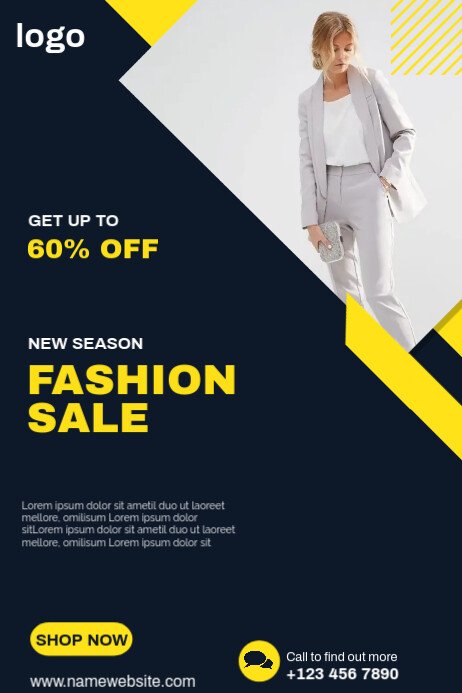Fashion Sale Poster Template | PosterMyWall