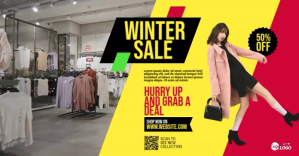 Fashion Sale Template Obraz udostępniany na Facebooku