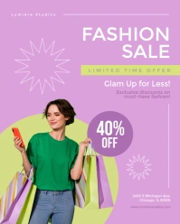 Fashion Sale Template Instagram Portrait