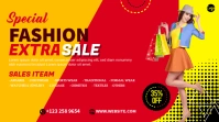 Fashion Sale Twitch Banner template