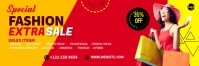 Fashion Sale Twitter Header template