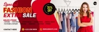 Fashion Sale Twitter Header template