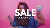 Fashion Sales Promotion Cool Stuff Come In Facebook Cover Video (16:9) template