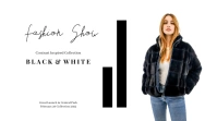 Fashion Show Banner Template Display digitale (16:9)