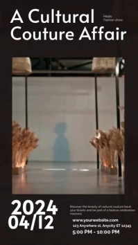 Fashion show Tiktok Video template