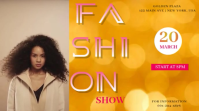 Fashion Show Event Tampilan Digital (16:9) template
