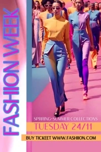 Fashion Show Poster Templates
