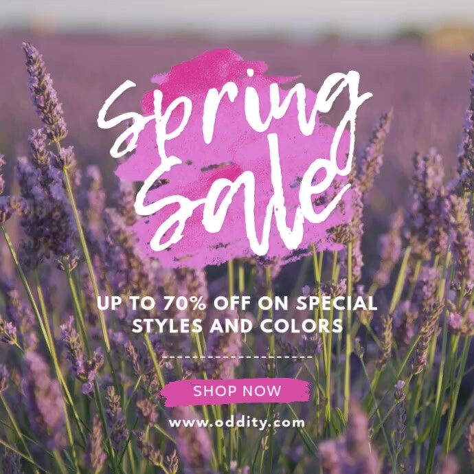 Spring Advertisement Video Customize 6+ Spring Video Templates | PosterMyWall