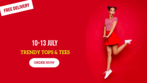 Rosso Fashion Sale Presentazione Template