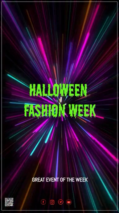 Fashion Week,Designers Instagram Story template