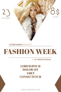 customizable design templates for fashion flyer template postermywall fashion show flyer template free
