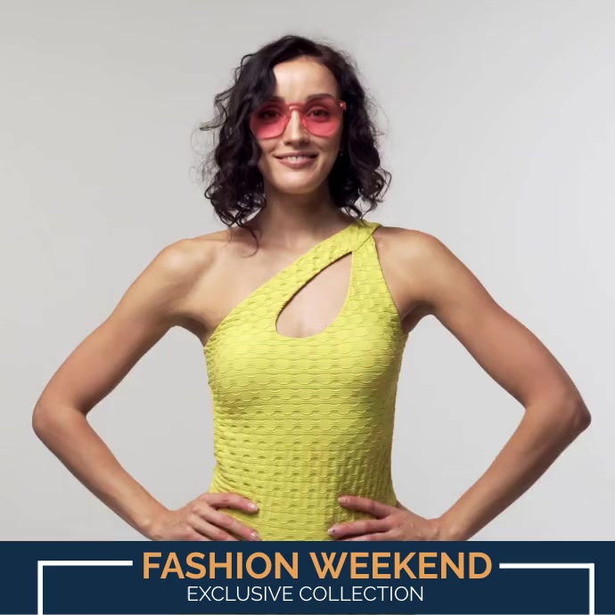 fashion weekend exclusive collection Template | PosterMyWall