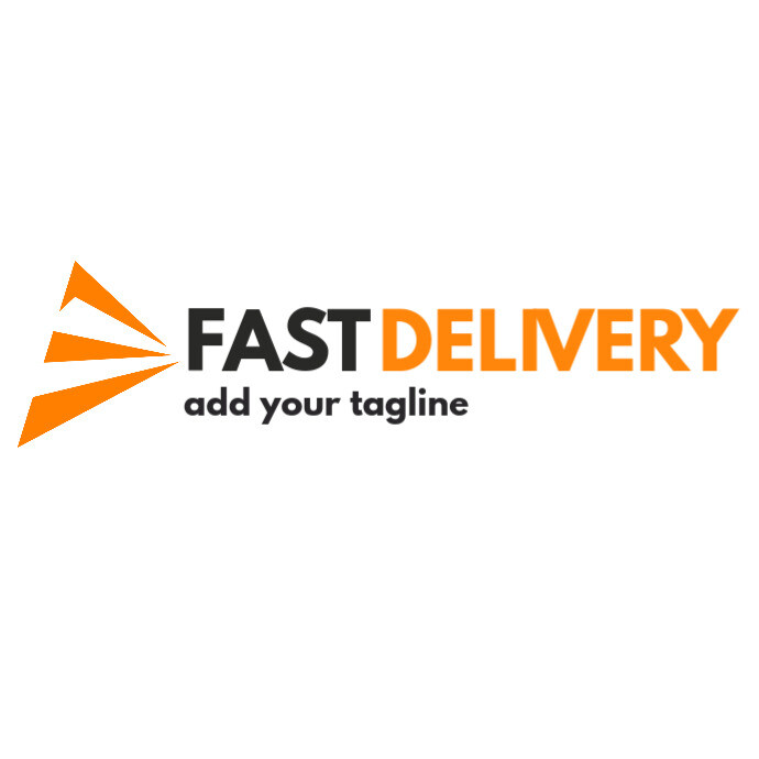 Fast delivery logo icon template