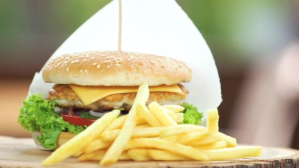 Fast Food Burger Zdjęcie tytułowe kanału na YouTube template
