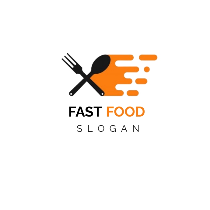 fast food Logo template