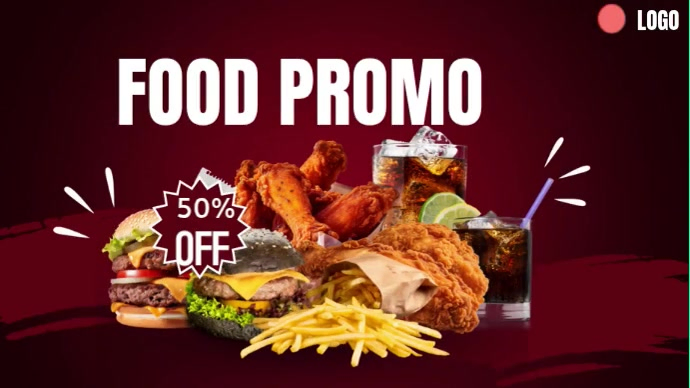 Plantilla de Fast Food Discount Promotion Video | PosterMyWall