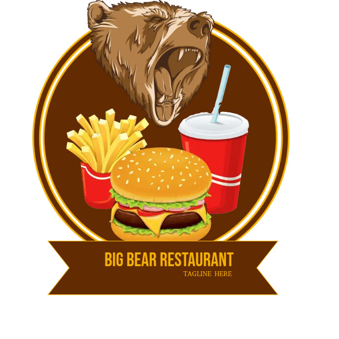 Plantilla De Logotipo De Comida Rapida Postermywall