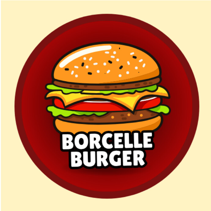 Fast food logo template