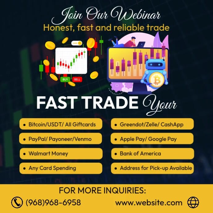 Copy of Fast Trade | PosterMyWall