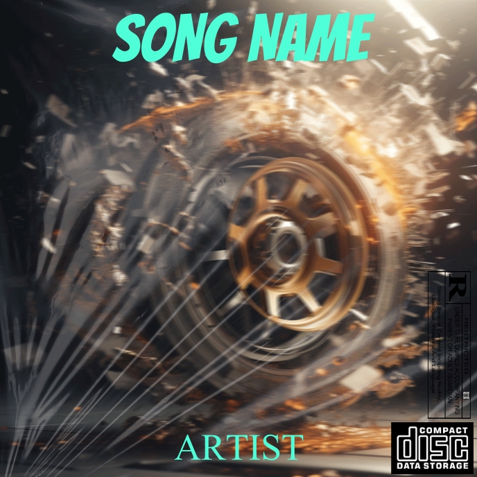 faste Album Omslag template