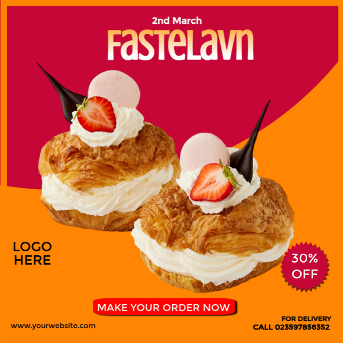 Copy of Fastelavn | PosterMyWall