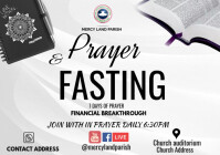 FASTING AND PRAYER A3 template