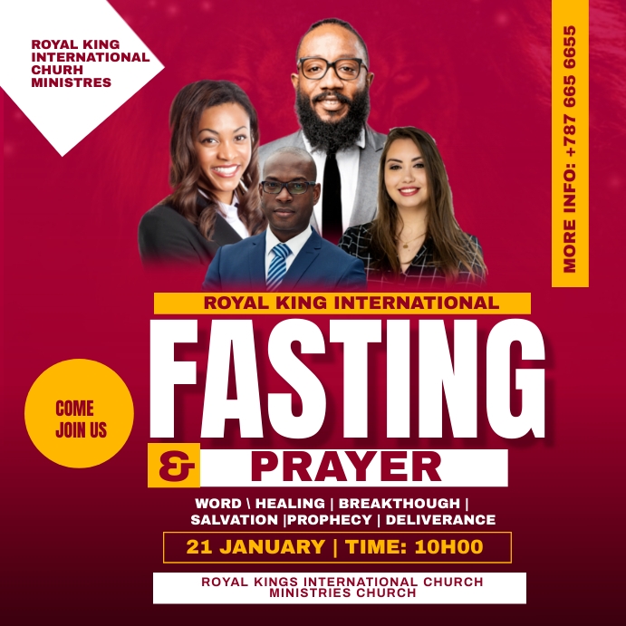 Fasting And Prayer Template PosterMyWall