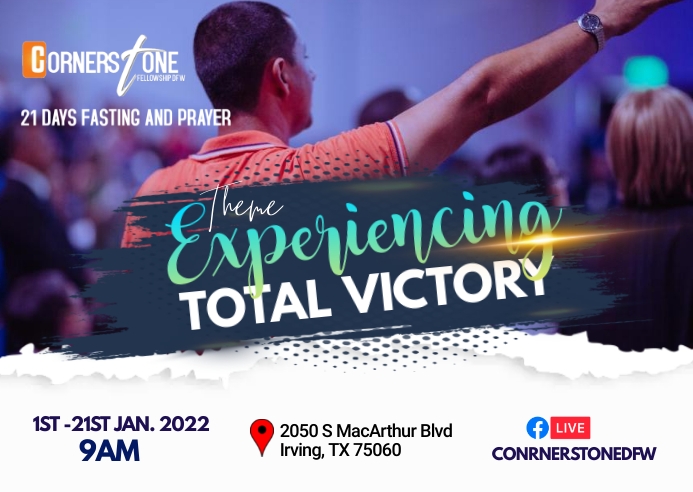 Fasting and prayers POSTER Postcard template